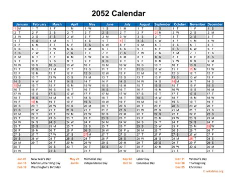 calendar horizontal  page wikidatesorg