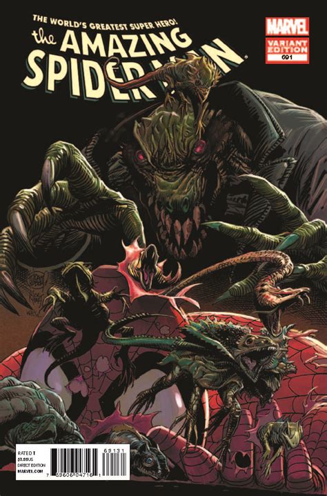 Amazing Spider Man 1999 691 Lizard Variant Comic Issues Marvel
