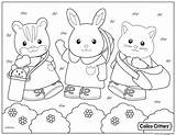 Critters Coloring Calico Pages Park Printable Color Print sketch template
