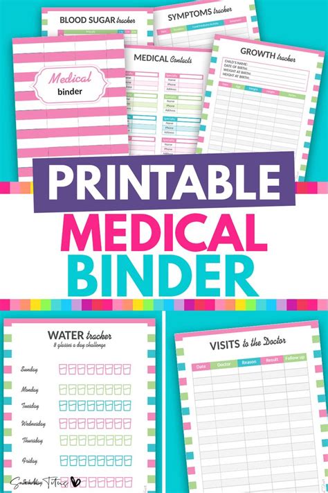 medical binder printables
