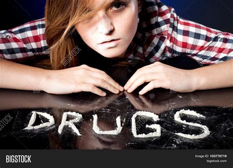 Young Woman Drug Image And Photo Free Trial Bigstock