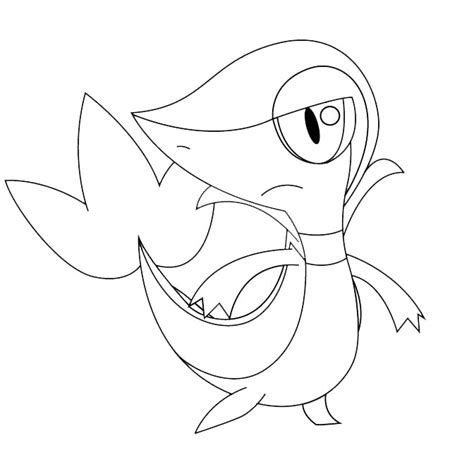 snivy  pokemon coloring pages xcoloringscom