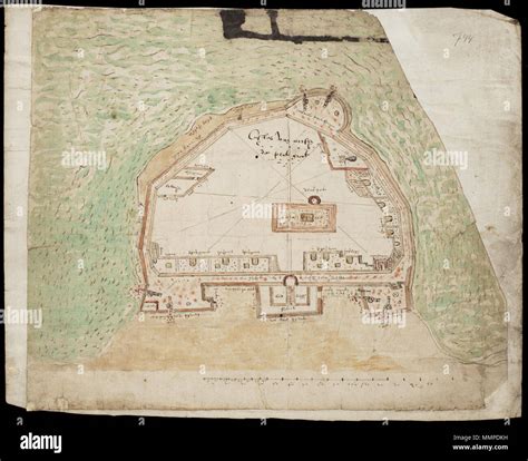 nederlands plattegrond van het fort van axim titel catalogus leupe casteel van arrsijn die