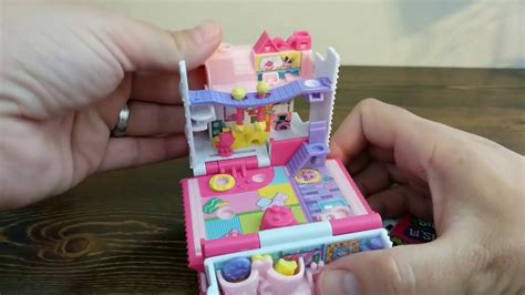 shopkins cutie cat cafe review youtube