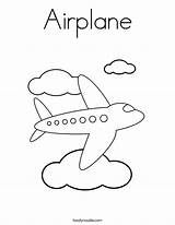 Airplane Pages Coloring Flight Kids Great Preschool Toddler Transportation Color Twistynoodle Sheets Flying Colouring Aeroplane Plane Will Activities Tracing Toddlers sketch template