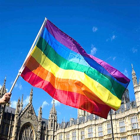 lgbt rainbow flags and banners 3x5ft 90x150cm lesbian gay pride flag