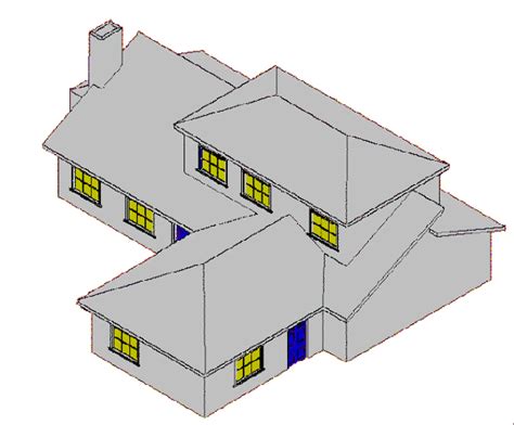 house drawing samples autocad