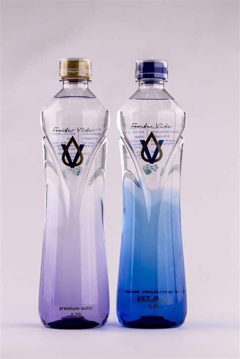 fontevita water bottle label design bottle design packaging water