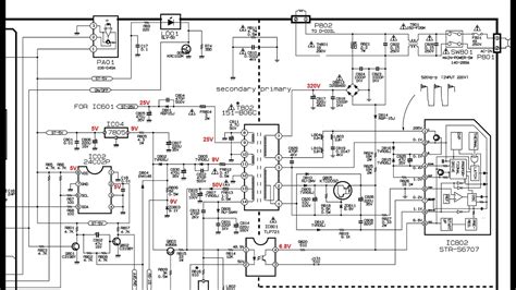 lg color tv circuit diagram explanation youtube