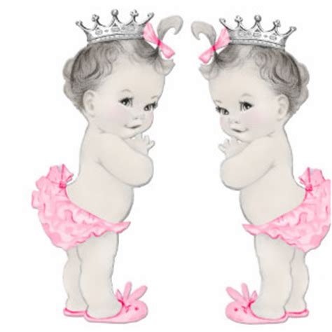 baby girl twin clipart   cliparts  images  clipground