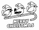 Christmas Coloring Card Merry Pages Say Cards Getdrawings Clipartmag sketch template