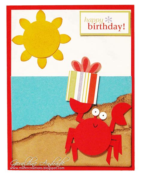 mafers creations happy birthday cards