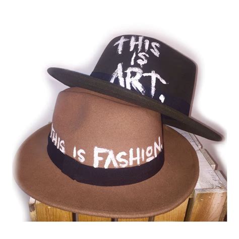 art fashion hats  men trendy hat funky hats