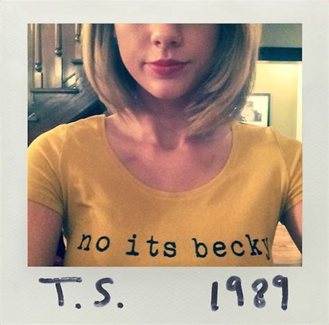 taylor swift embraces the ‘no its becky meme on tumblr