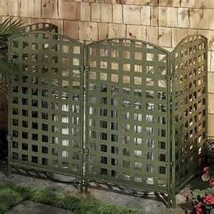 outdoor hideaway screen prevent garbage cans  marring