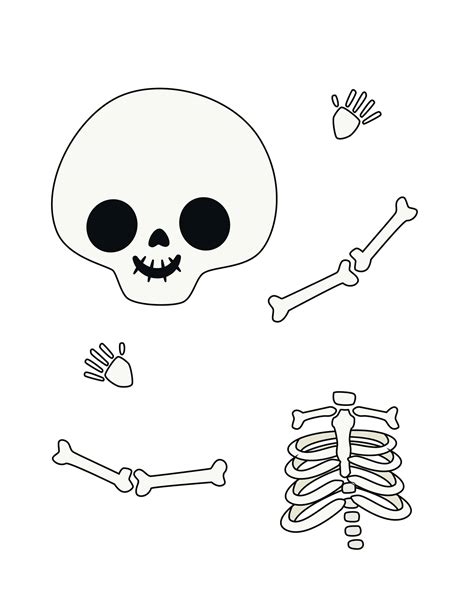 skeleton pictures  kids