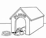 Dog Kennel Buildings Architecture Coloring Colouring Pages Kb sketch template
