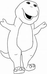 Barney Coloring Pages Printable Dinosaur Getcolorings Getdrawings Color Print Unparalleled sketch template