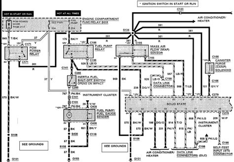 ford ranger radio wiring diagram