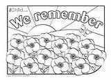 Remembrance Poppy Coloring Pages Colouring Anzac Activities Field Afternoon Sheets Remember Colour Creativity Some Kids Festival Baisakhi Ichild Vaisakhi Veterans sketch template