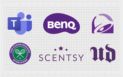 famous purple logos brands  companies  purple logos