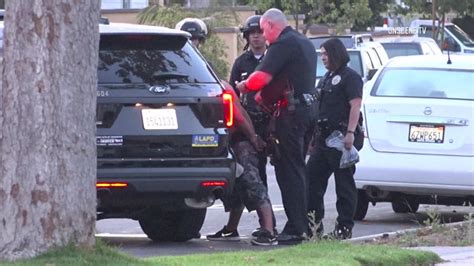 shooting suspect in mission hills captured after four hour search
