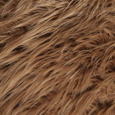fabricla faux fur fabric diy craft textile squares  inches brown walmartcom