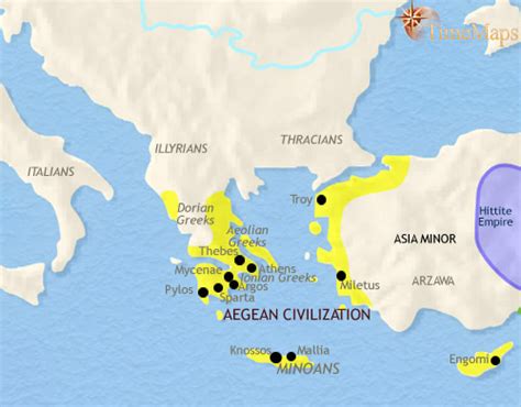 A Timeline History Of Ancient Greece