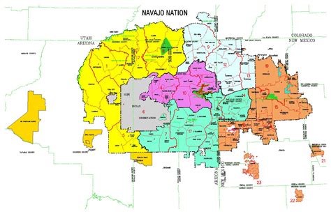 maps navajo land department