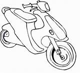 Scooter Coloring Vespa Motorcycle Bike Pages Colouring Printable Helmet Dirt Print Drawing Moped Ecoloringpage Police Mountain Object Template Popular Getcolorings sketch template