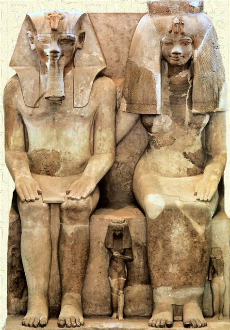 amenhotep iii and tiye ancient egypt photo 37472817 fanpop