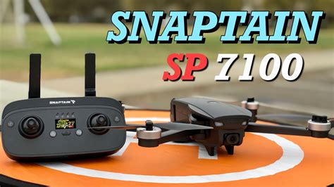 snaptain sp   wifi fpv drone   setup flight test youtube