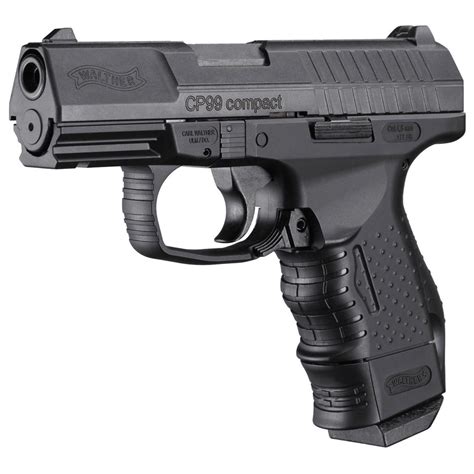 walther cp  caliber compact bb gun black  air bb