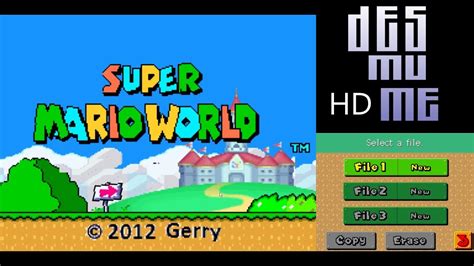 New Super Mario World Ds Hack Rom Desmume In Hd Youtube