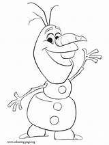 Olaf Frozen Pages Colouring Coloring Snowman Disney Printable Christmas Colori Halloween Print sketch template