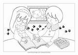 Colouring Braille Reading Children Activity Pages Soon Get Well Village Explore sketch template