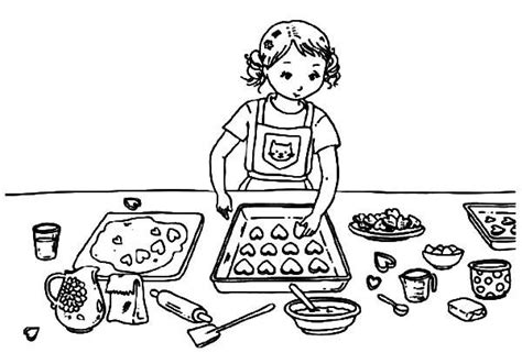 milk  cookies coloring sheet freeda qualls coloring pages