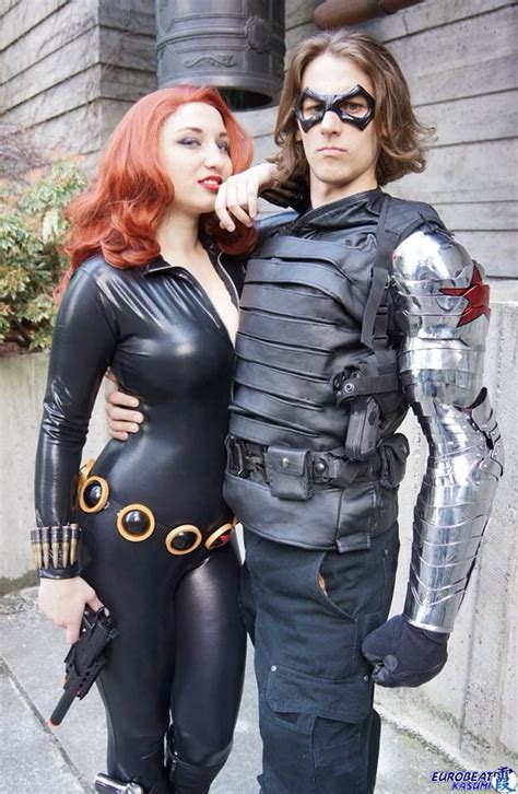 Black Widow And The Winter Soldier Crazy Cosplay