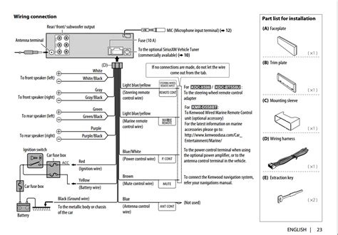 diagram kenwood ddx wiring diagram model mydiagramonline