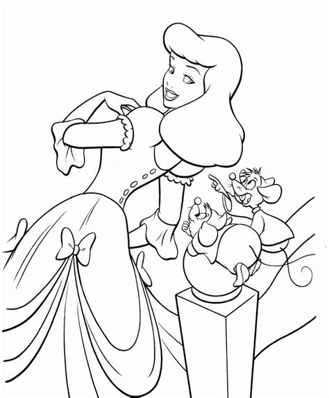 disney princess coloring pages cinderella lovely coloring ideas disney