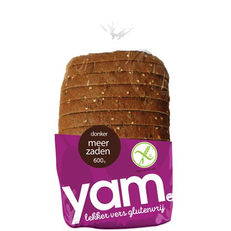 yam donker meerzaden brood bestel glutenvrije producten van yam  bij glutenvrije webshop