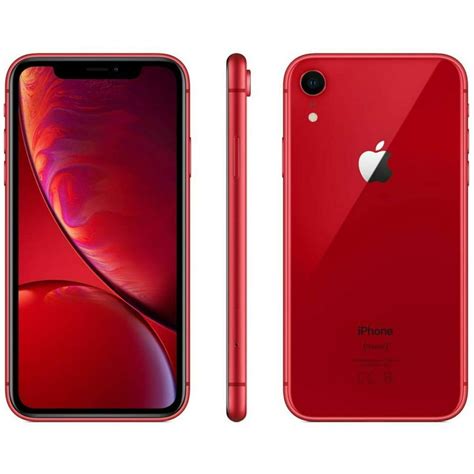 apple iphone xr gb red fully unlocked  grade refurbished smartphone walmartcom walmartcom
