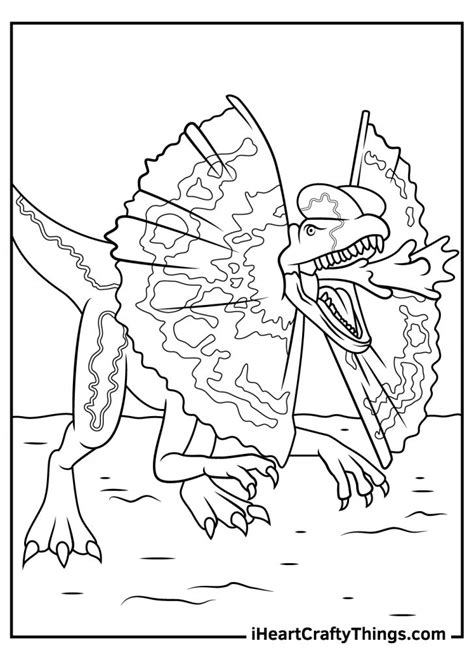 jurassic park coloring pages   printables