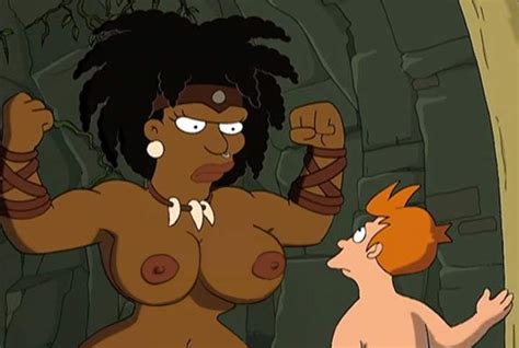 rule 34 amazon amazonian breasts dark skinned female dark skin female futurama nipples ornik