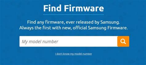 samsung firmware  read  guide