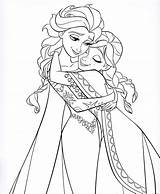Coloring Pages Elsa Frozen Disney Color Anna Princess Book Magiccolorbook Kids Walt Princesses sketch template
