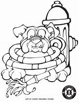 Coloring Pages Rescue Dogs sketch template