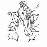 Moses Sinai Momjunction Commandments sketch template
