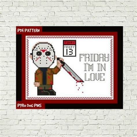 good luck with that friday the 13th inspired patterns