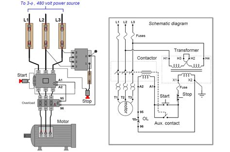 motor control circuit wiring inst tools